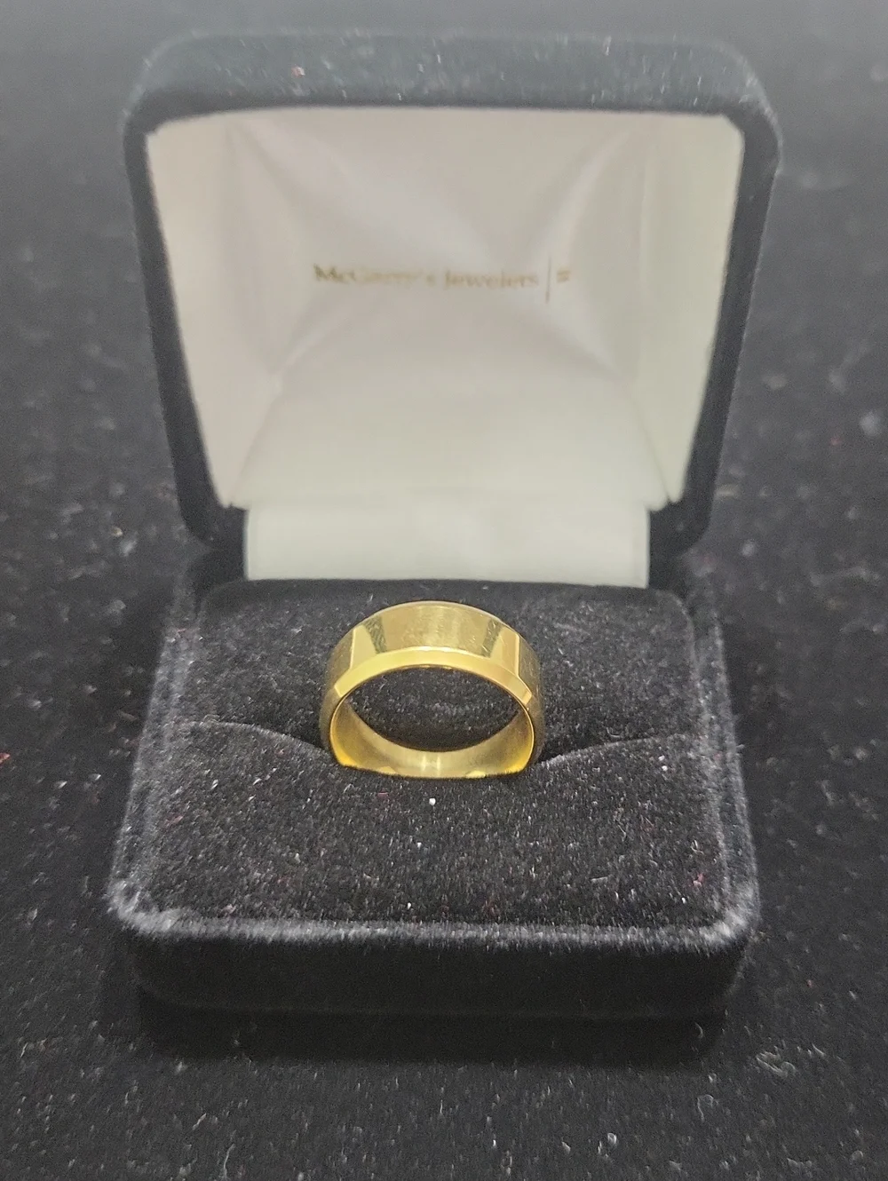 Gold Toned Fashion Jewerly Wedding Ring
